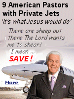 There is something undeniably odd about the combination of pastors and private jets. Whatever your personal views on Jesus, Christianity, and Religion, there is no denying that the Jesus of the Bible is a figure who lives meagerly and repeatedly opposes the rich and powerful. Yet, for many mega pastors across America, it's all part of their ''Prosperity Gospel.''